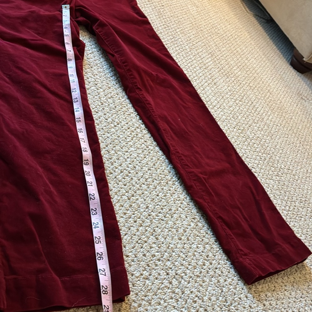 Pendleton Deep Red Corduroy Pants - image 7